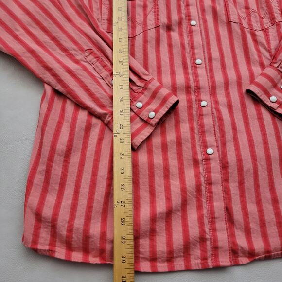 Wrangler Women's 3XL Retro Long Sleeve Pearl Snap Western Shirt - Picture 5 of 7